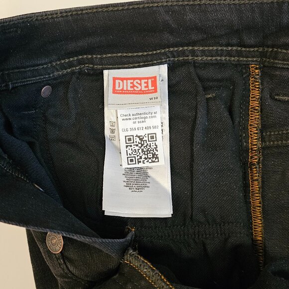 Diesel Safado straight black jeans - Picture 1 of 4